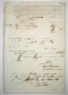 (CUBA.) Contract for an indentured Chinese laborer.